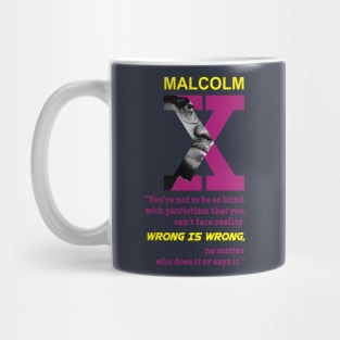 Malcolm X quote Mug